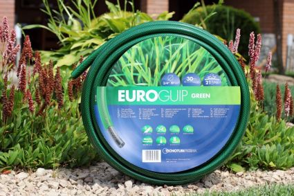 Шланг садовий Tecnotubi Euro Guip Green для поливу діаметр 5/8 дюйма, довжина 50 м (EGG 5/8 50) - 2