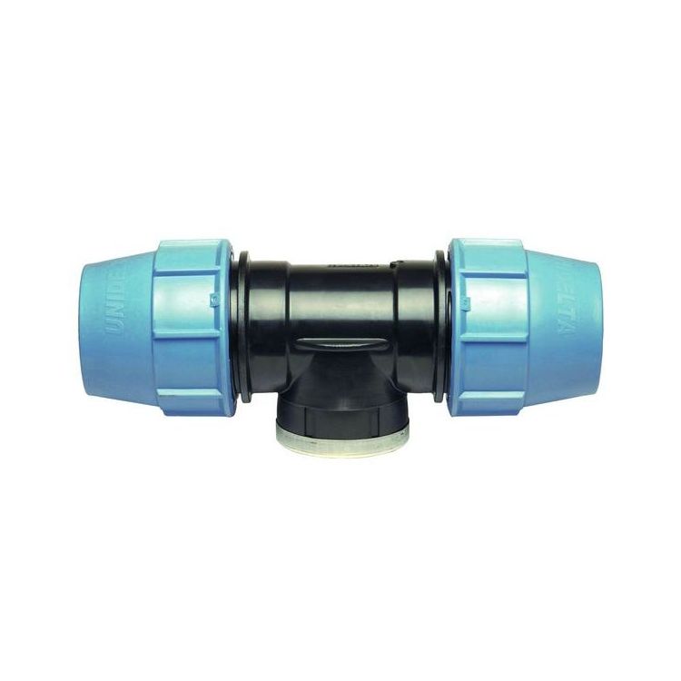Трійник з внутрішньою різьбою Unidelta ПЕ 25х3/4&amp;quot;х25 - 1