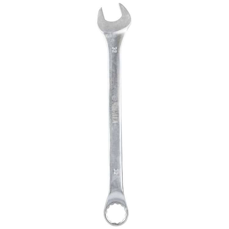 Ключ рожково-накидний глибокий 32мм CrV satine Sigma (6024321) - 1