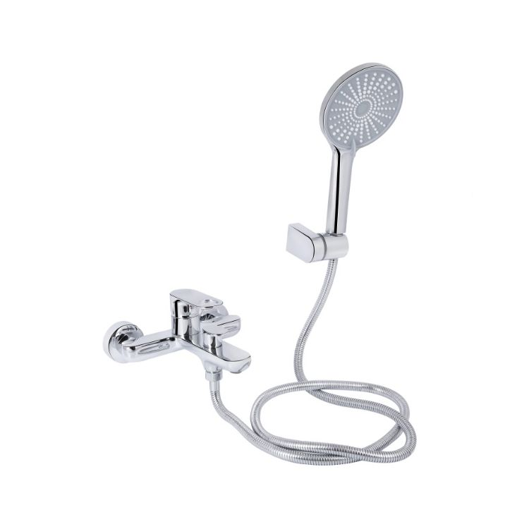 Смеситель д/ванны Jay (с душевым гарнитуром) QTJAY259CRM45541 Chrome Q-tap - 1