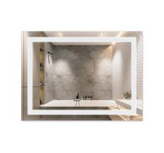 Зеркало Qtap Mideya с антизапотеванием 800х600 QT2078F904W