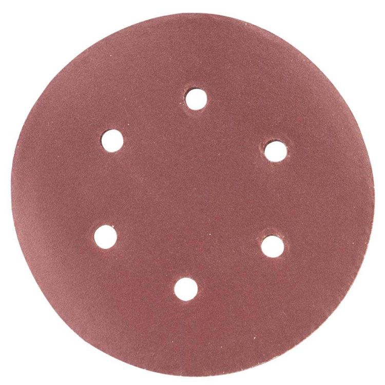 Шлифовальный круг 6 отверстий Ø150мм P240 (10шт) Sigma (9122311) - 1