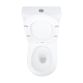 Унітаз підлоговий Qtap Vlasta Ultra Quiet безобідковий з сидінням Soft-close WHITE QT28228300W - 5