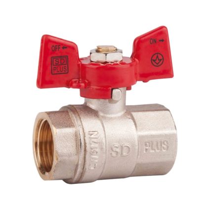 Кран кульовий SD Plus 3/4&amp;quot; БГГ вода PN40 - 1