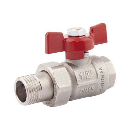 Кран кульовий &amp;quot;Американка&amp;quot; Icma 1/2&amp;quot; прямої №347 - 1