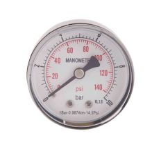 SD Термоманометр задн. подкл. 1/2 Ø80мм 120ºC 10 бар SD17310B