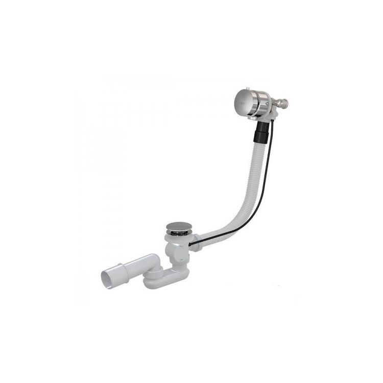 A562КМ-100 Сіфон д\ванни з напуском через перелив Alca Plast - 1