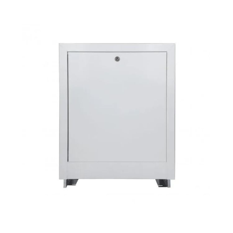 Шкаф коллекторный 770х600x120 (0,7 мм) внутренний №3 Белый глянец Thermo Alliance - 1