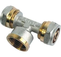 Тройник металлопл 20*3/4*20в Master