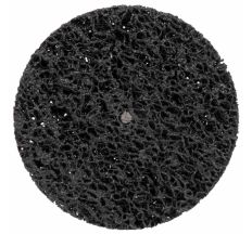 Круг зачисний з нетканого абразиву (Корал) Ø125мм без тримача чорний м'який SIGMA (9175841)