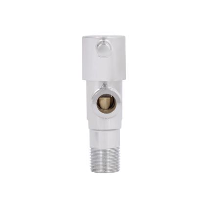 Кран кутовий Thermo Alliance Standart (палочка) 1/2&amp;quot;ЗЗ, нерж, хром, керам. буксу TAS349W1515 - 4