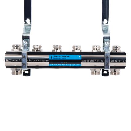 Комплект наклейок з термометром Standart для колектора (червона+синя) TAS342RB Thermo Alliance - 5