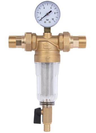 Фільтр самопромивний 3/4&amp;quot; Standart з манометром, з пластиковою колбою TAS128W20 Thermo Alliance - 1