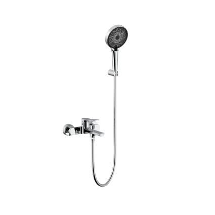 Змішувач для ванни Qtap Slavonice (з душовим гарнітуром) QTSLV259CRM48034 Chrome - 1