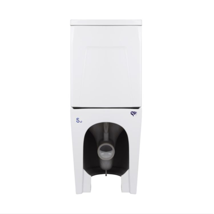 Унітаз-компакт Qtap Scorpio безободковий Ultra Quiet з сидінням Soft-close QT14226088AW - 7