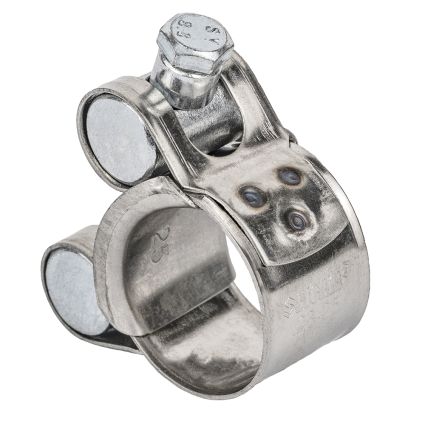 Хомут силовой нержавеющий 18мм Ø23-25мм SIGMA (2508051) - 4