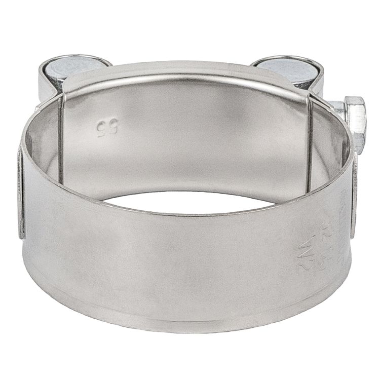 Хомут силовой нержавеющий 22мм Ø52-55мм SIGMA (2508171) - 3