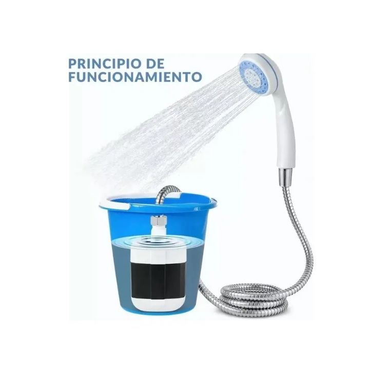 Душ портативный Portable Outdoor Shower с аккумулятором и USB зарядкой - 5