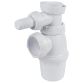 Сифон для кухонной мойки с подводом 1½&amp;quot;×Ø40мм WIRQUIN (9542820) - 3