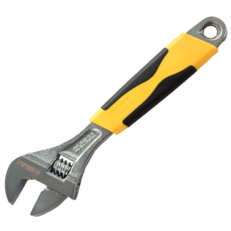 Ключ разводной 150мм CrV (обрезиненная рукоятка) Sigma (4101011) - 4