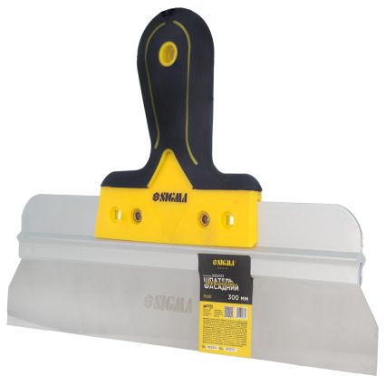 Шпатель нержавеющий фасадный Profi 300мм Sigma (8322331) - 5