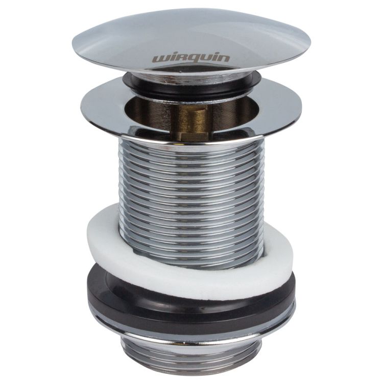 Клапан донный для раковины Click-Clack 1¼&amp;quot; 75мм WIRQUIN (9545502) - 2