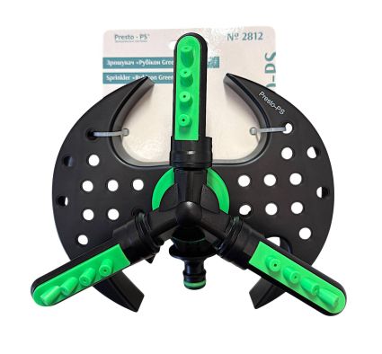 Дощувач Presto-PS зрошувач круговий Рубікон Green (2812-BL) - 1