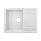 Кухонна мийка Lidz 650x500/200 WHI-01 (LIDZWHI01650500200) - 1