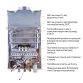 Колонка димохідна газова Thermo Alliance JSD20-10GA 10 л скло (море) - 8