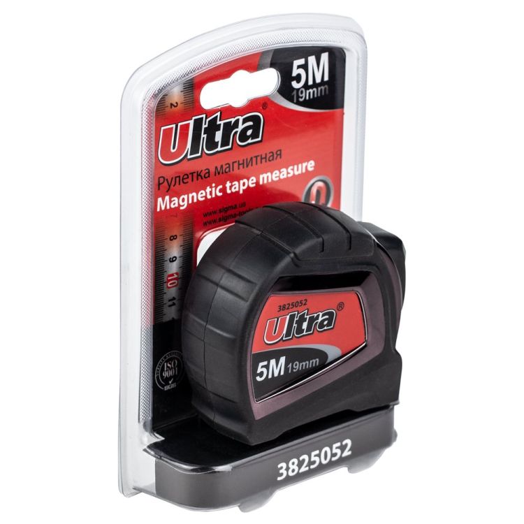 Рулетка магнітна 5м*19мм Ultra (3825052) - 5