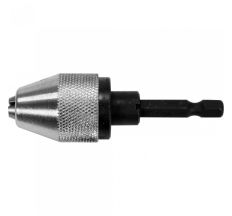 YT-04645 Патрон для дриля YATO:HEX-1/4&quot;ф0.5-6.5мм,L=75мм,металевий