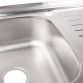 Кухонна мийка Brinex 5080-L 0,8 мм Satin (BRIN5080LSAT06) - 6