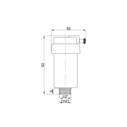 Ексцентрик радіаторний Icma 1/2&amp;quot;х3 №720 - 2