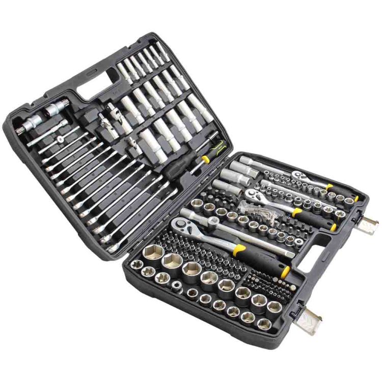 Набор насадок торцевых и биты 1/4&amp;quot;, 3/8&amp;quot;, 1/2&amp;quot; 216шт CrV Sigma (6003841) - 2