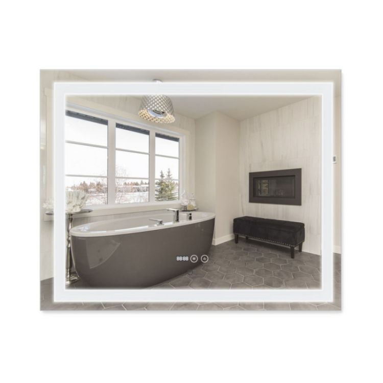 Зеркало Qtap Mideya с антизапотеванием 1000x800 QT2078F614W - 1
