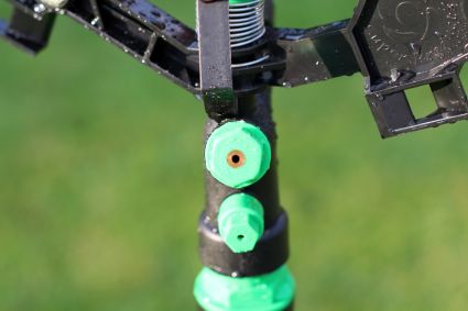 Дощуватель Presto-PS зрошувач імпульсний на 5 форсунок з різьбленням 1 дюйм (6010) - 4