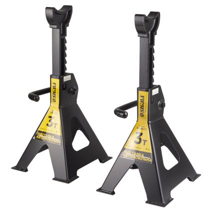 Подставка автомобильная с опорами регулируемая 3т (2шт) SIGMA (6145071) - 1