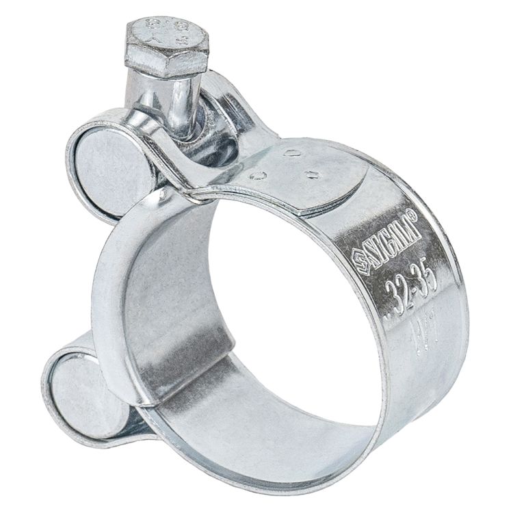 Хомут силовой оцинкованный 20мм Ø32-35мм SIGMA (2509101) - 4