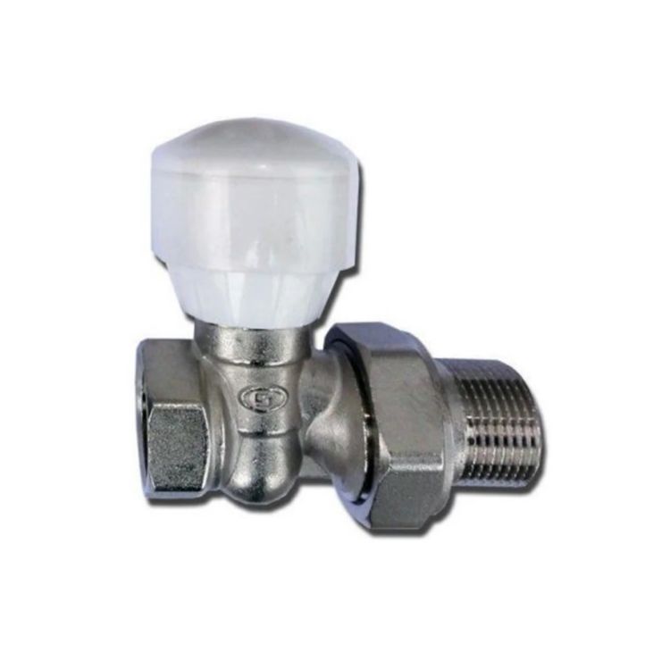 Кран д/ряд. прямой 1/2&amp;quot; верхний с антитечкой GROSS OPTIMAL - 1