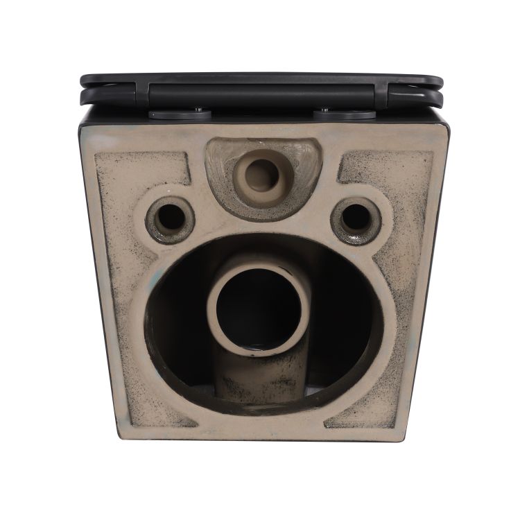 Унітаз підвісний Qtap Robin Ultra Quiet 520×365×340 мм, Anthracite, з сидінням Slim Duroplast / Soft-close / Quick Release QTROB26AN48995 - 7