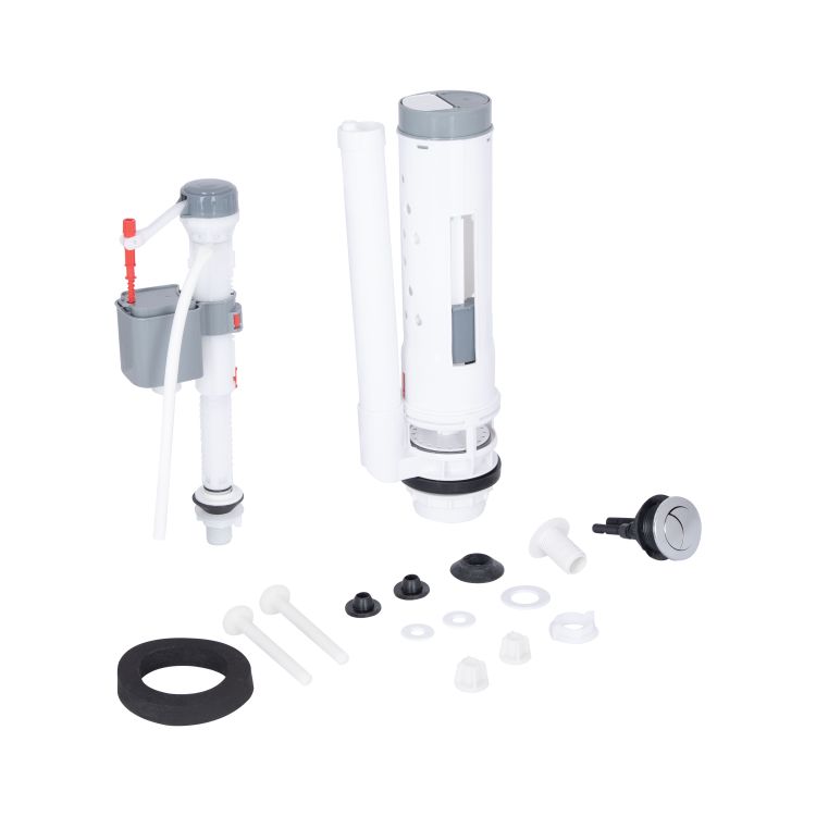 Унітаз підлоговий Qtap Vlasta Ultra Quiet безобідковий з сидінням Soft-close WHITE QT28228300W - 8