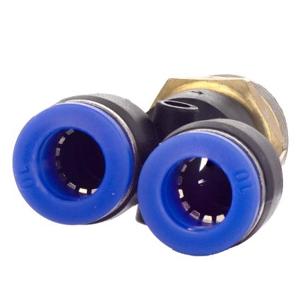 Штуцер цанговий (Y-подібний) Ø10*10*10мм МТ 1/2&amp;quot; Sigma (7027871) - 5