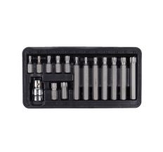 Набор бит TORX 1/2&quot; 15шт S2 (пласт кейс) ULTRA (4013512)