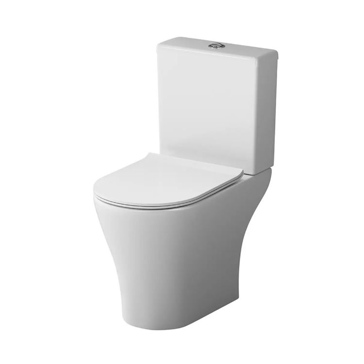 Унитаз-компакт безобедочный с сиденьем микролифт DX86C8600SC Sirius AM/PM - 1