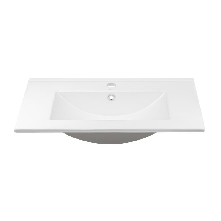 Раковина Qtap Albatross 800х460х180White QT01113080CW1 - 4