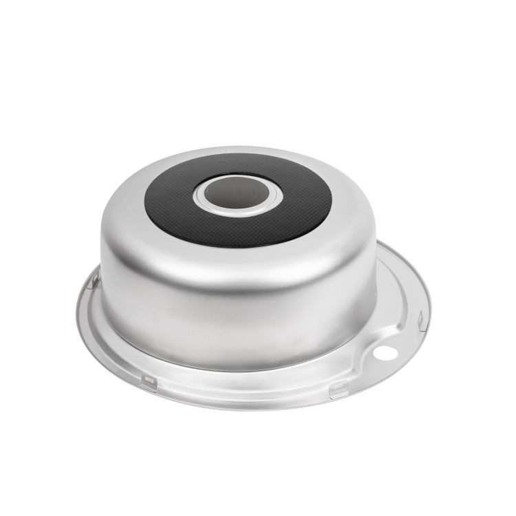 Кухонна мийка Brinex 510-D 0,8 мм Satin (BRIN510SAT08) - 5