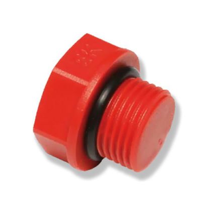 Пробка с резьбой короткая 1/2 Ekoplastik - 1
