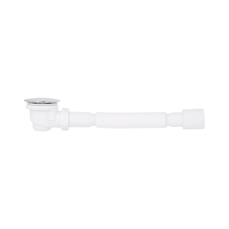 Lidz Душовий піддон DOZORCA SC90x90.LOW, низький, п'ятикутний, акриловий + ніжки, діаметр зливу 50 мм - 5