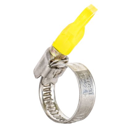 Хомут червячный нержавеющий с бабочкой 9мм D12-22мм 25шт Sigma (2512031) - 1