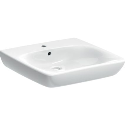 Умывальник SELNOVA COMFORT 55 см, ж/д, ж/п, для лиц с ограниченными возможностями 501.461.00.7 Geber - 1
